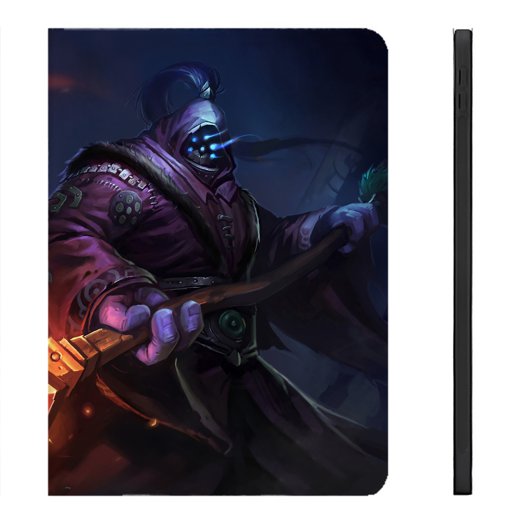 （画像用） リーグ・オブ・レジェンド League of Legends LOL IPadケース ペンホルダー付き ブックスタイルデザイン